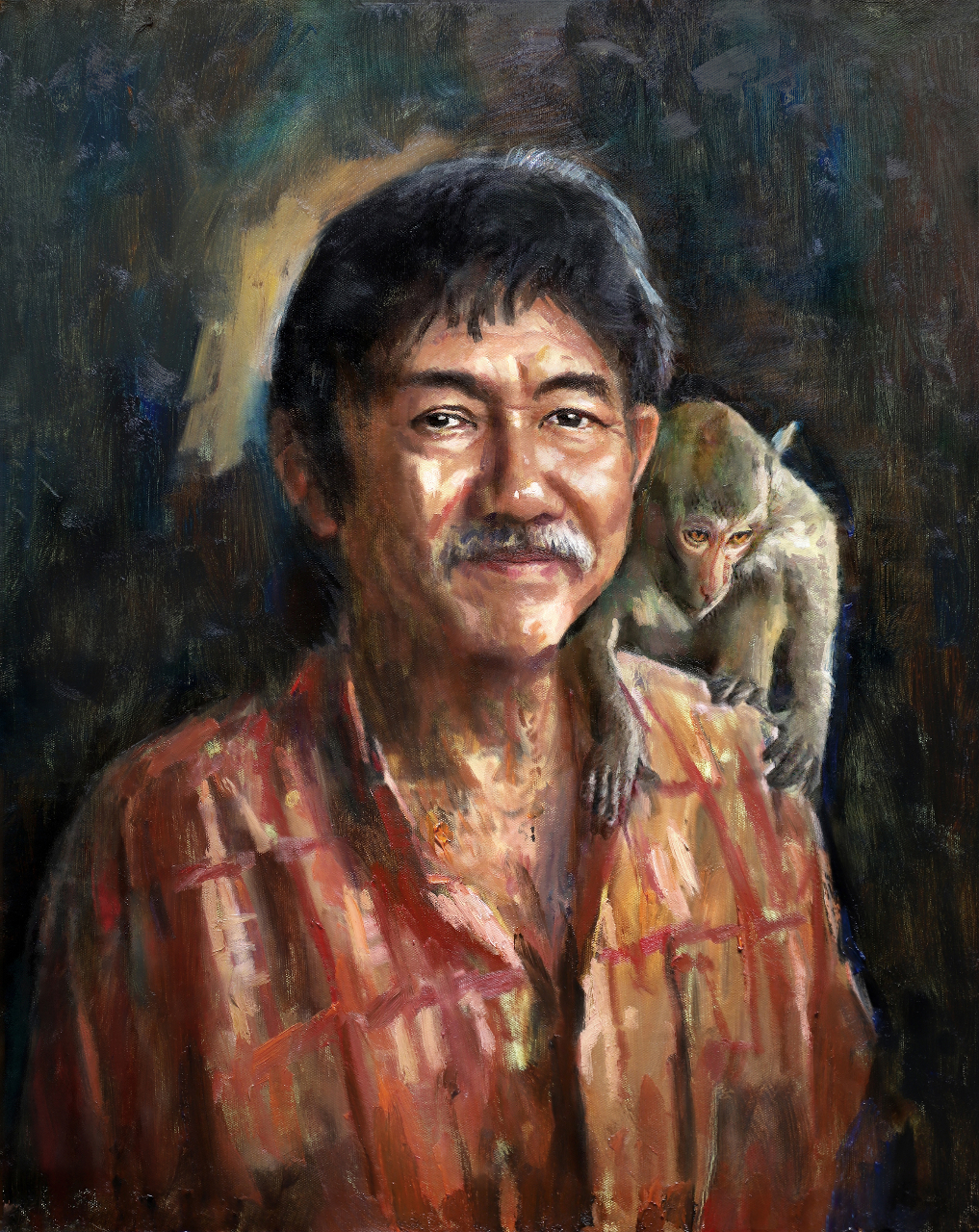 Dong - oil on canvas 69x55cm